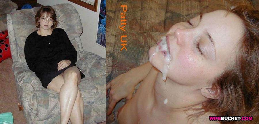 Wife Cum Before After