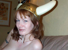 Nordic Wife Loves Warm Cum