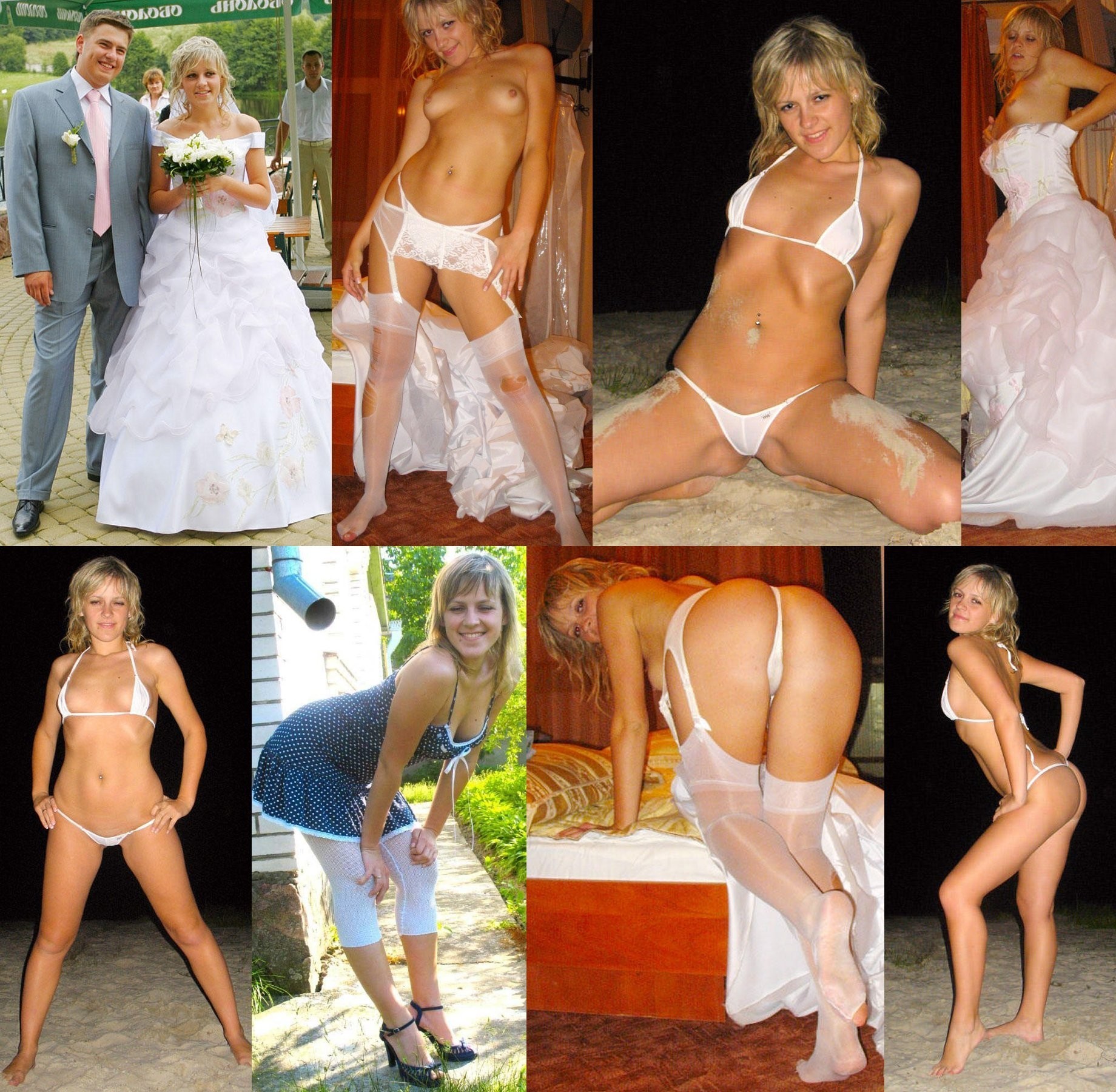Hot Blonde Gangbang Wedding - just married â€“ WifeBucket | Offical MILF Blog